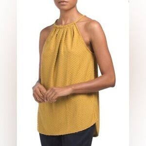 Green Envelope Flowy Tank